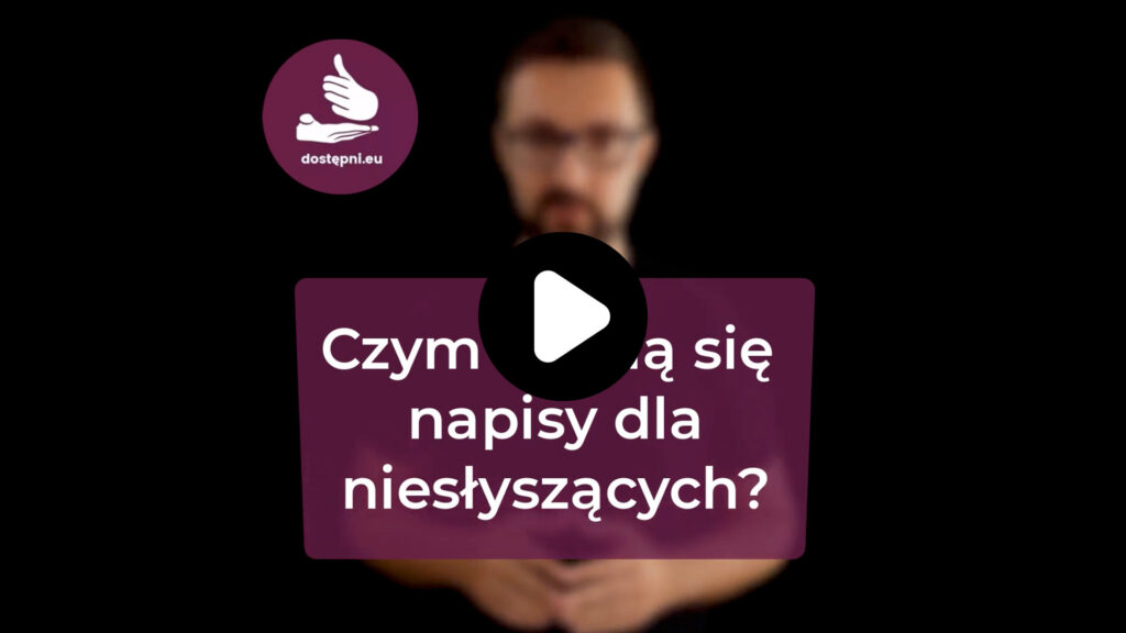 Obrazek z miniaturą filmu i przyciskiem do jego odtworzenia